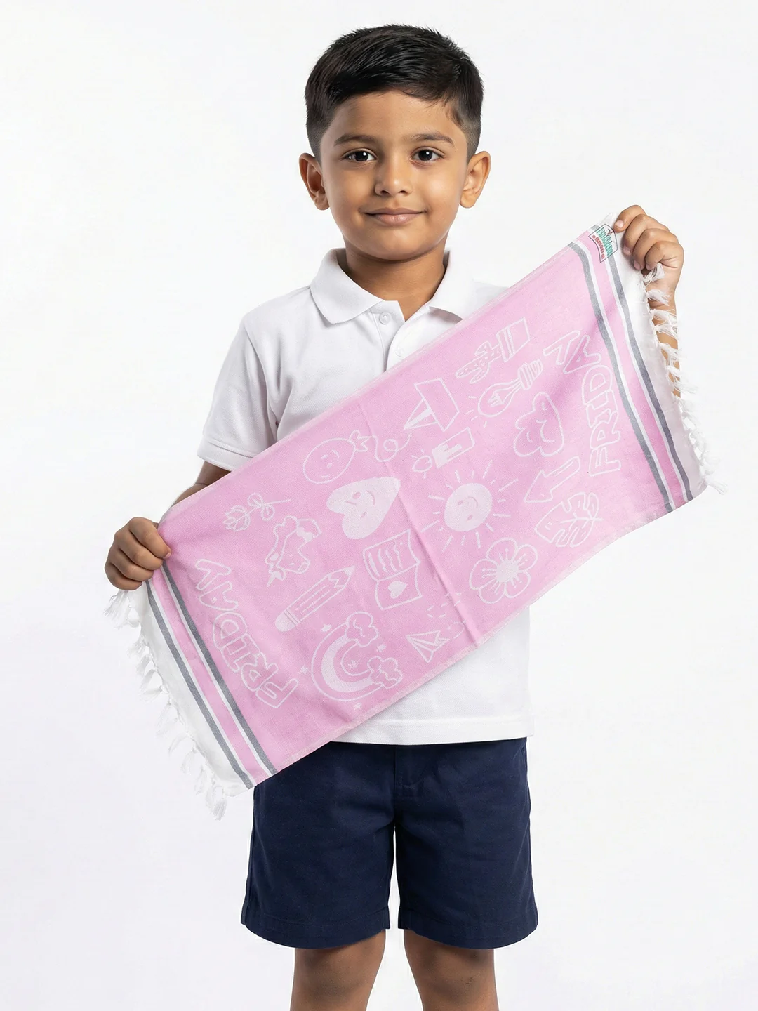 Pure Cotton Sunday to Saturday Napkin / Hand Towel Funday - Image 6