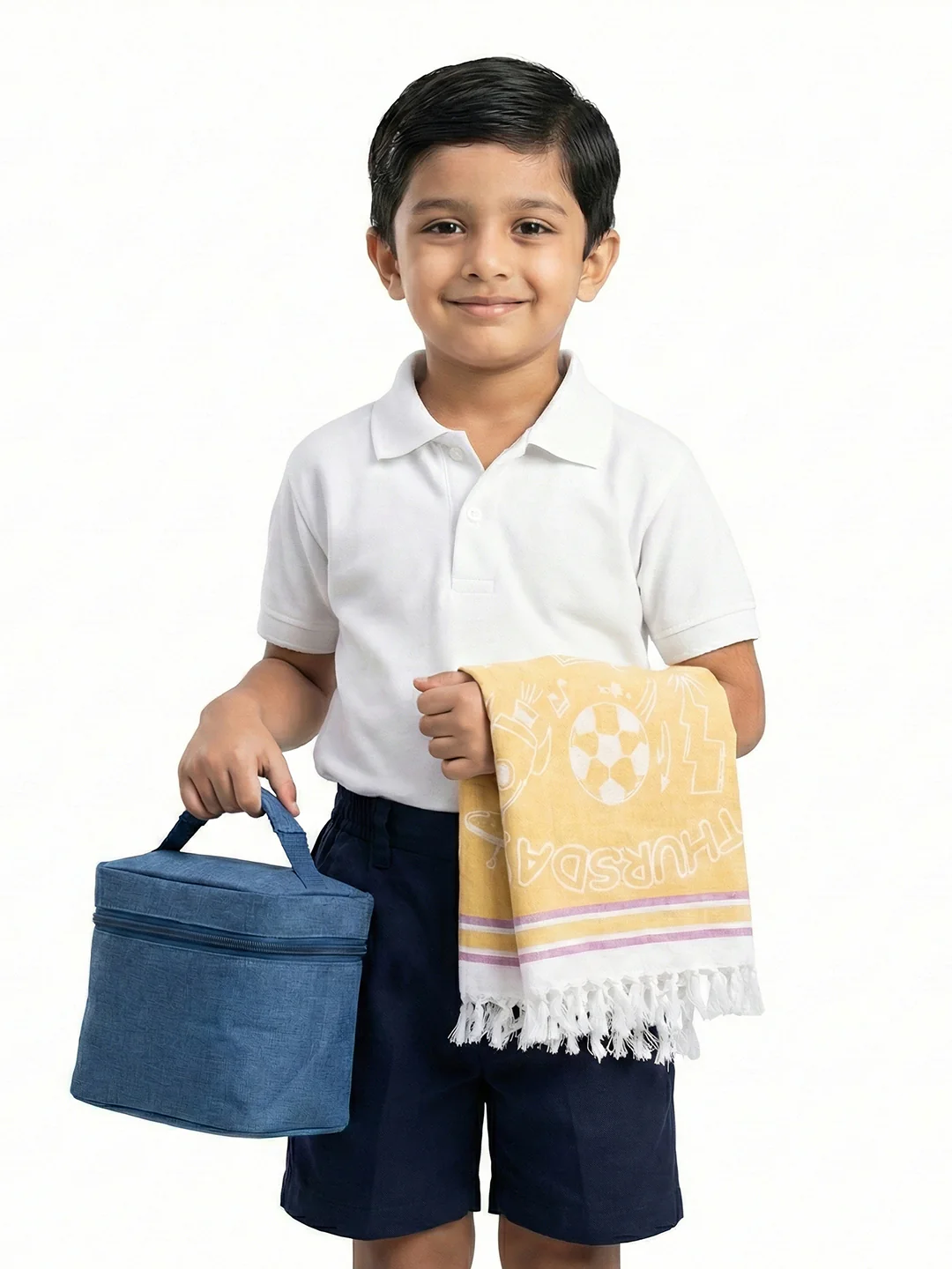 Pure Cotton Sunday to Saturday Napkin / Hand Towel Funday - Image 9