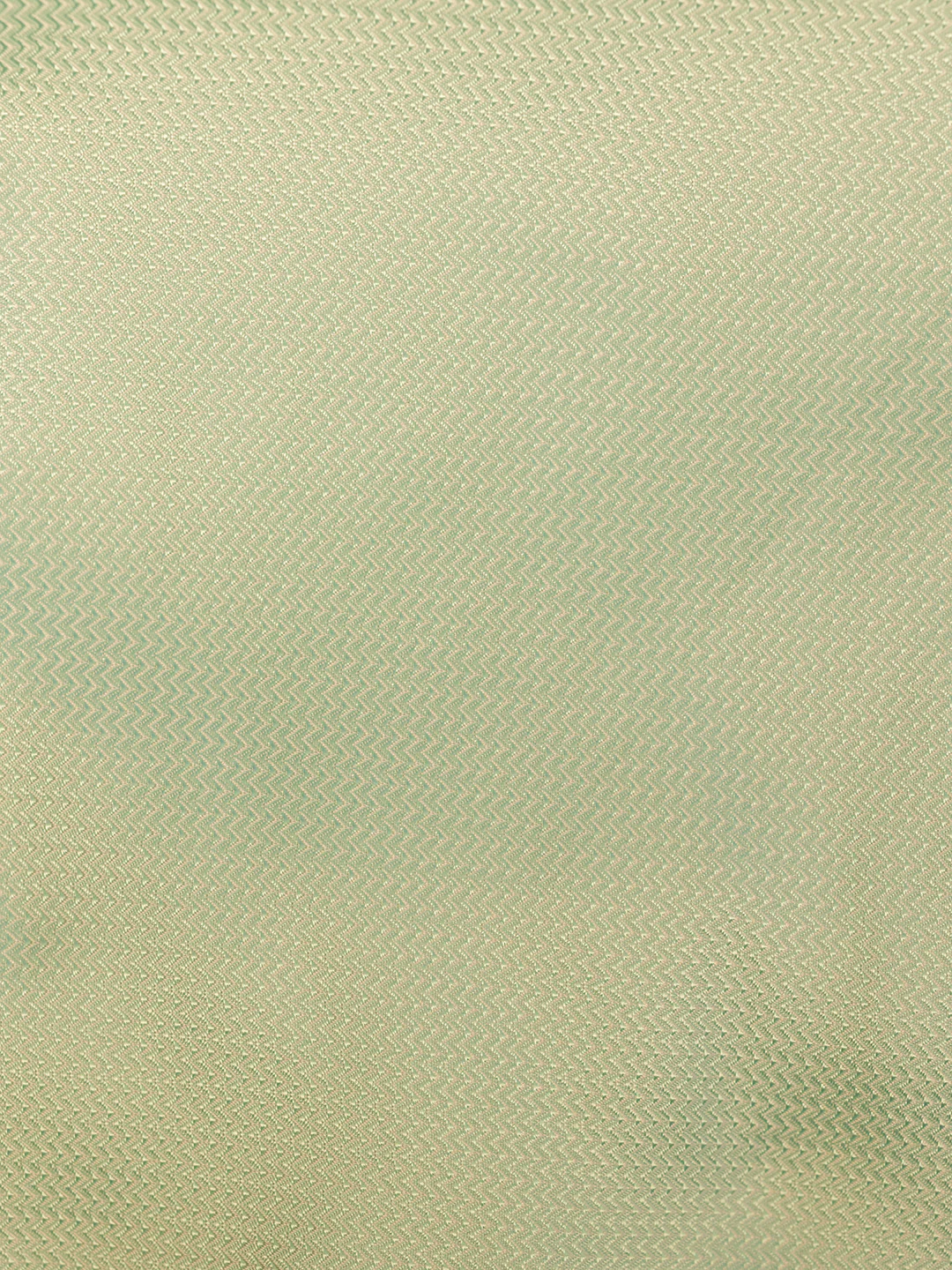 Pure Silk Mix Herring Bone Shirting Fabric Light Green HBC04 - Image 3