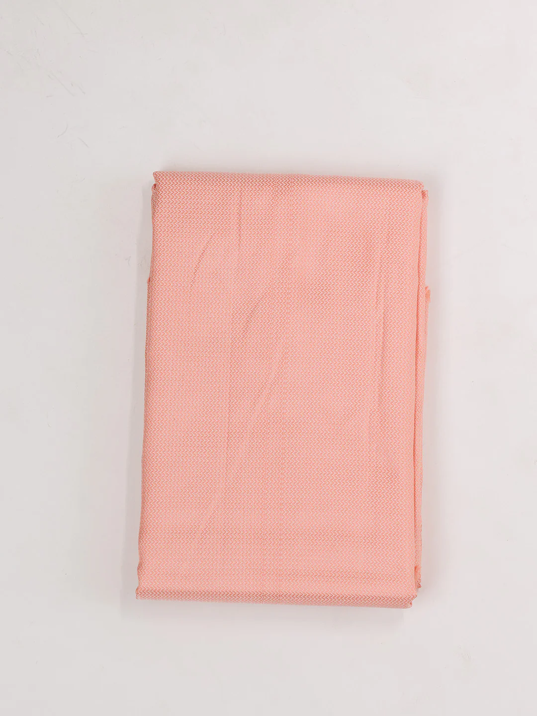 Pure Silk Mix Herring Bone Shirting Fabric Rose HBC09 - Image 4