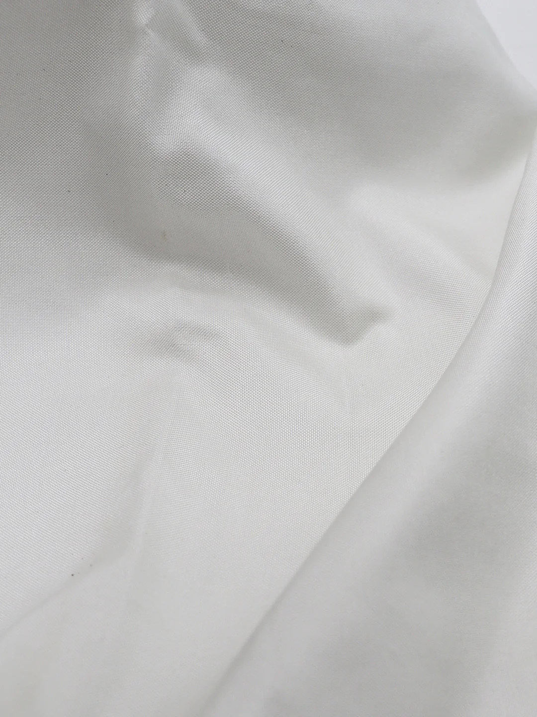 Pure Silk White Shirting Fabric 5566 - Image 5