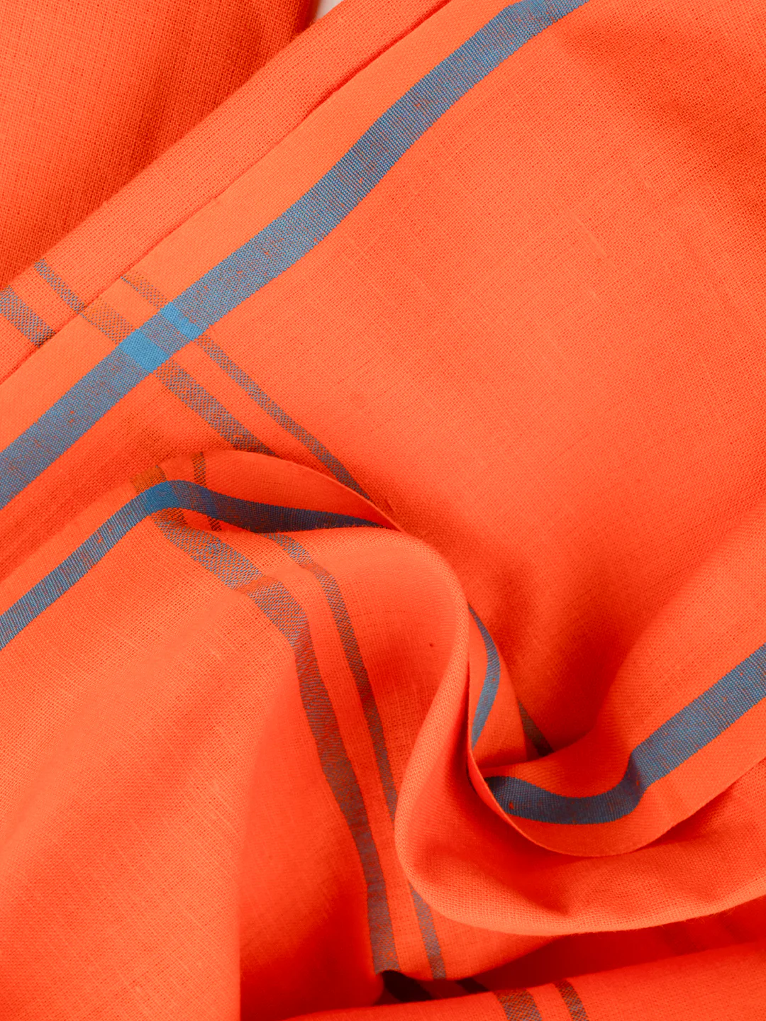 Roland Orange Towel -Pack of 2 (Assorted Border) - Image 3