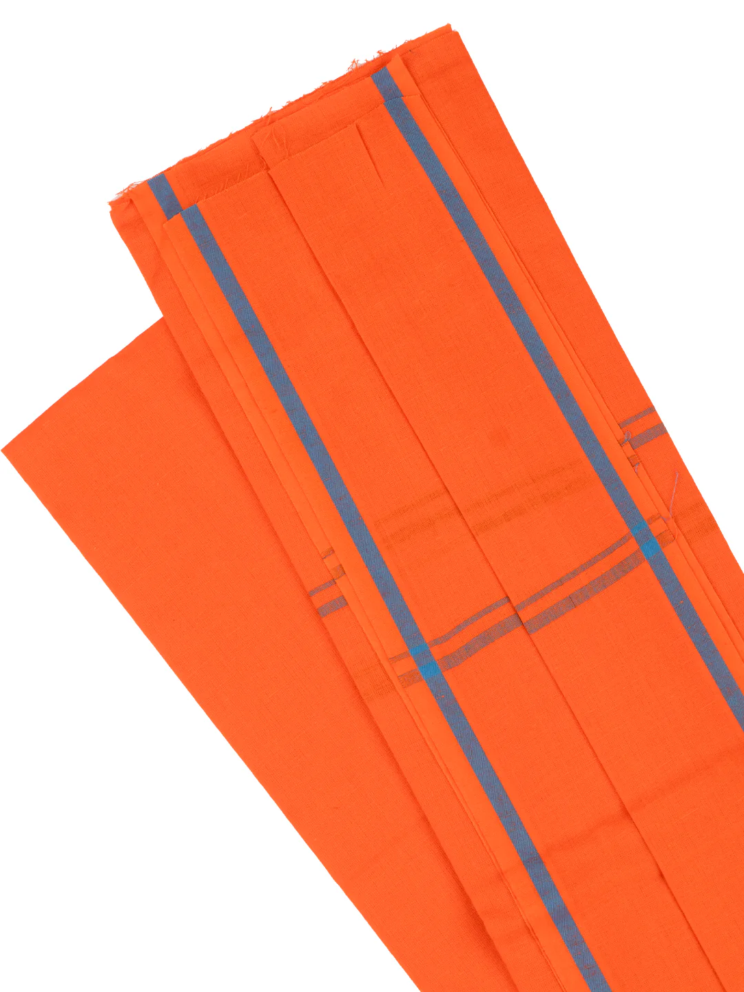 Roland Orange Towel -Pack of 2 (Assorted Border) - Image 4