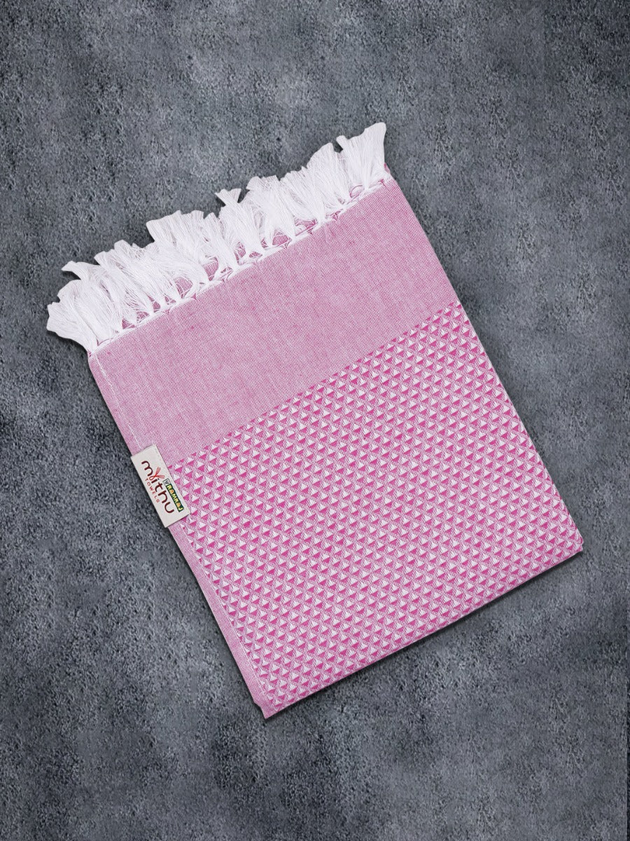 Signature Checked Bath Towel Family Pack of 5 (1111) - Image 4
