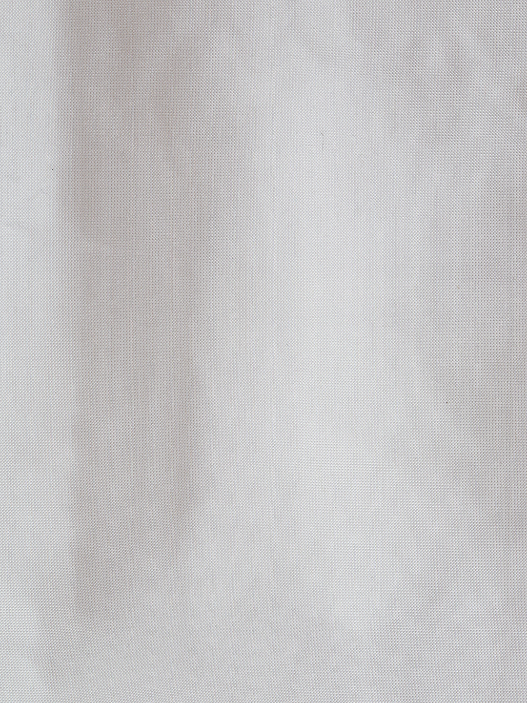 Silk Plain White Shirting Fabric - Image 3