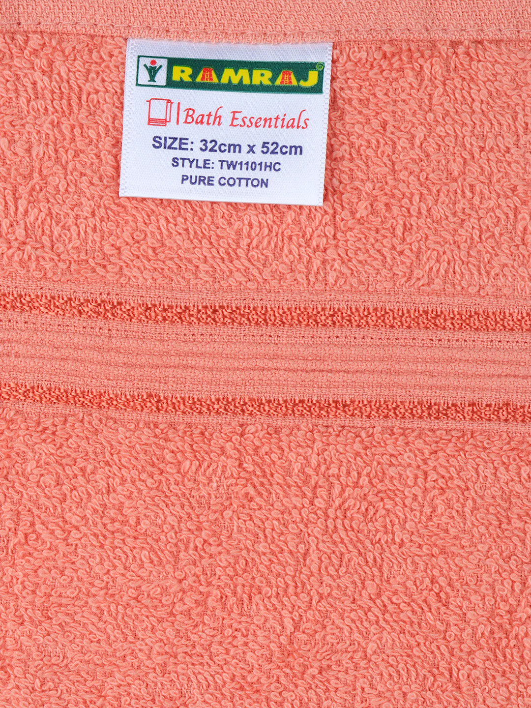 Soft Cotton Deluxe Hand Terry Towel Pink HC1 (Pack of 4) - Image 4