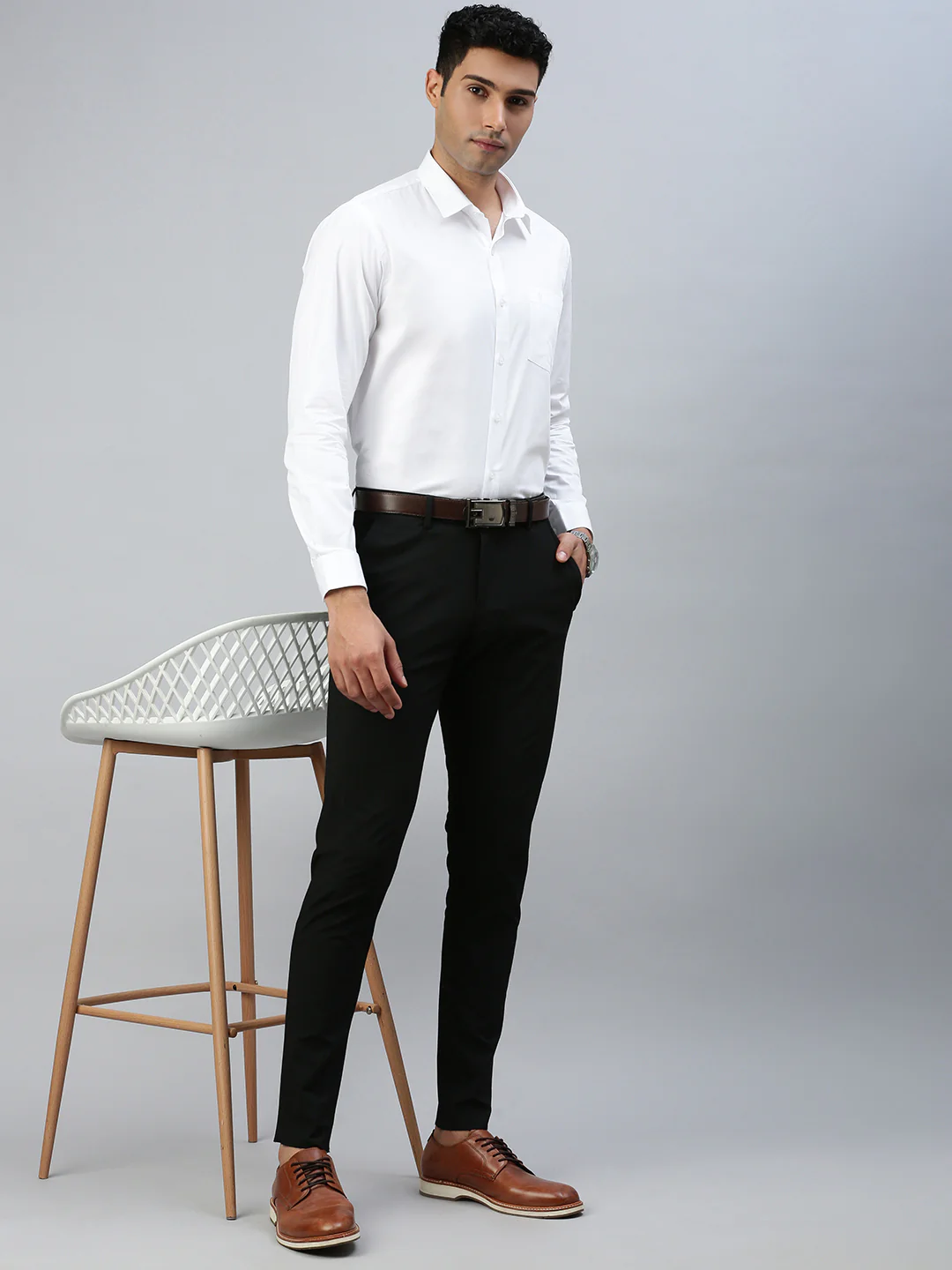 Starch Finish 100% Cotton White Shirt – Cool Cotton - Image 7