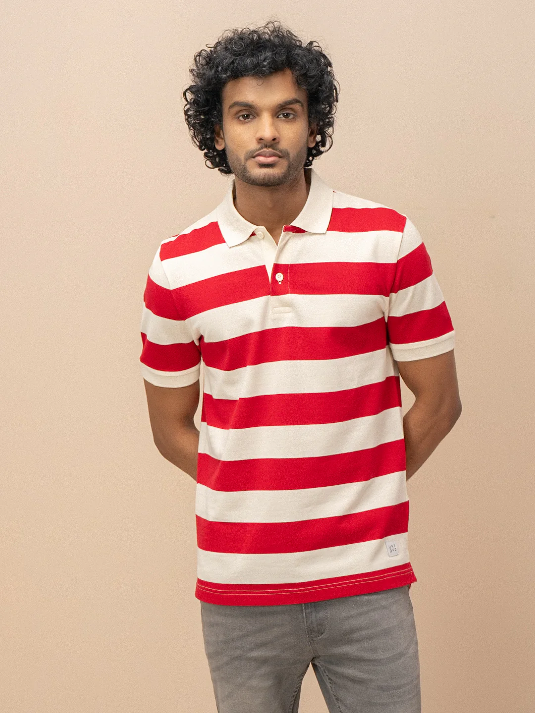 Stripper Cotton Rich Polo Chilly Pepper
