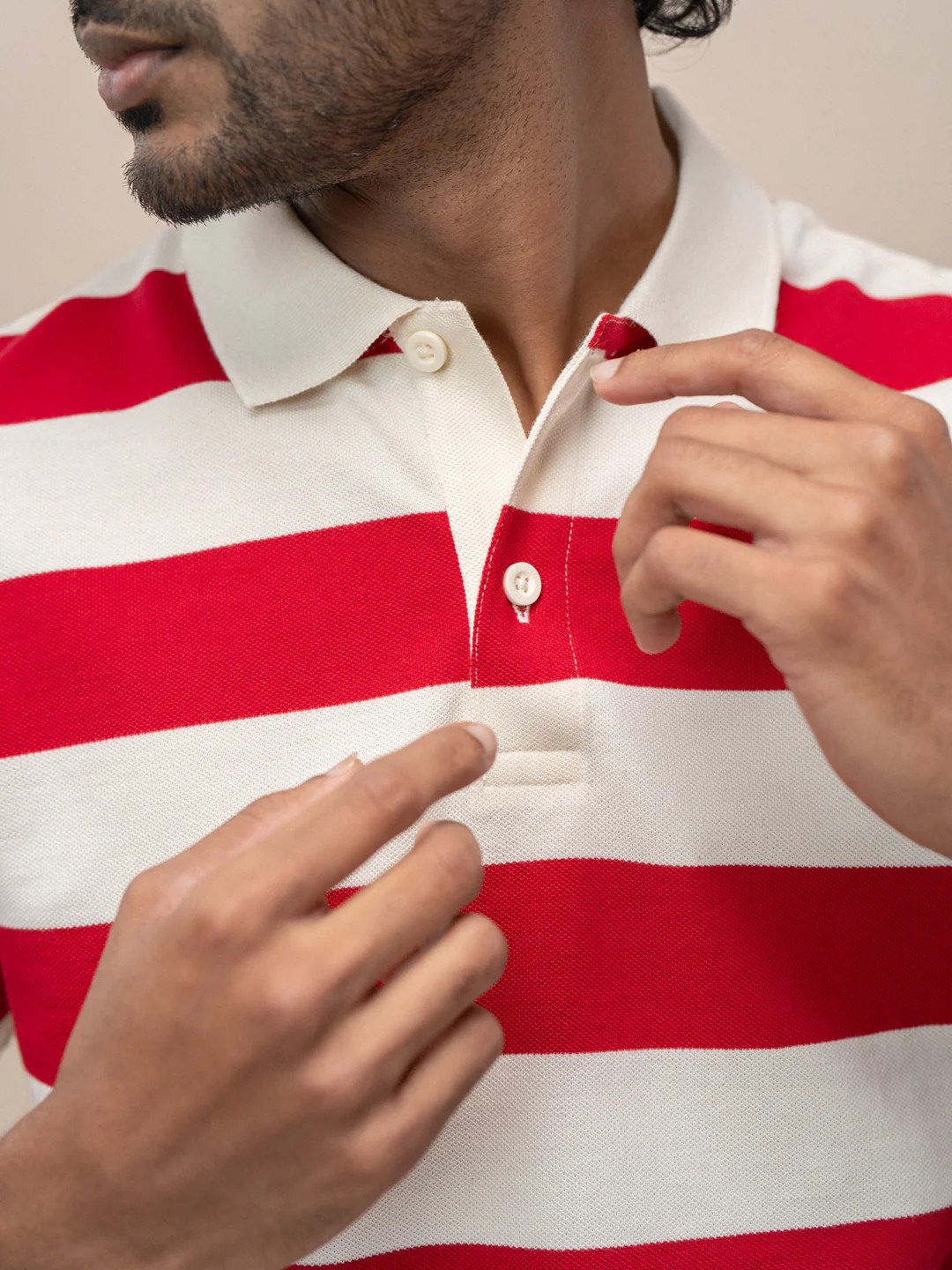 Stripper Cotton Rich Polo Chilly Pepper - Image 2