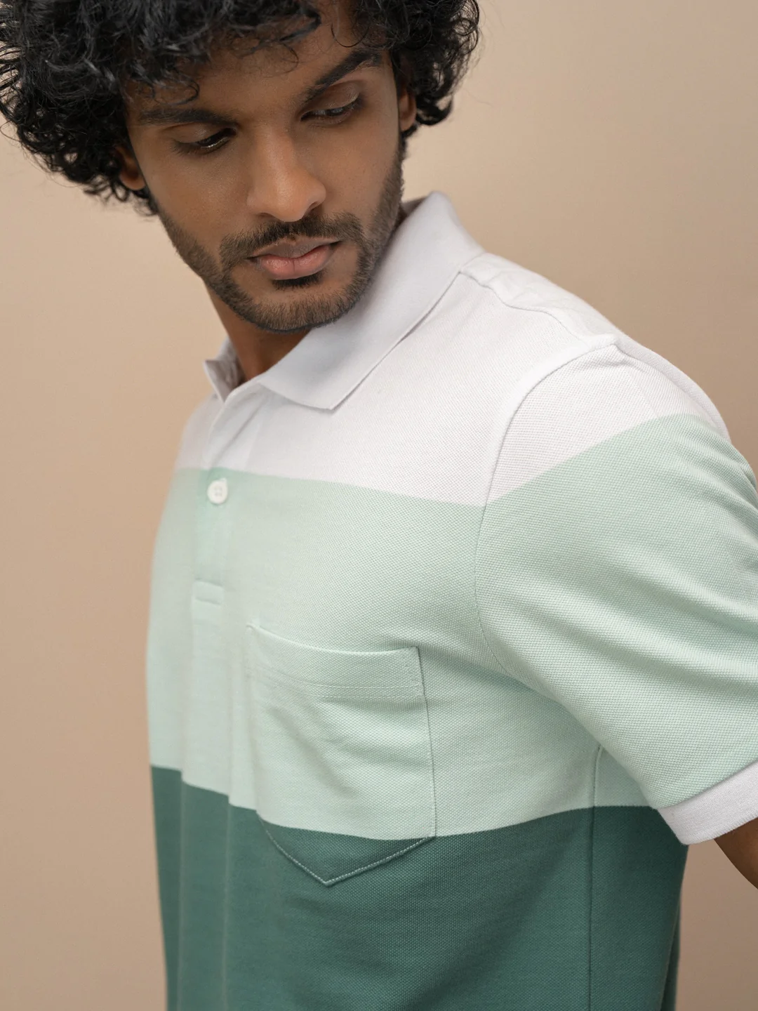 Stripper Cotton Rich Polo Icy Morn - Image 4
