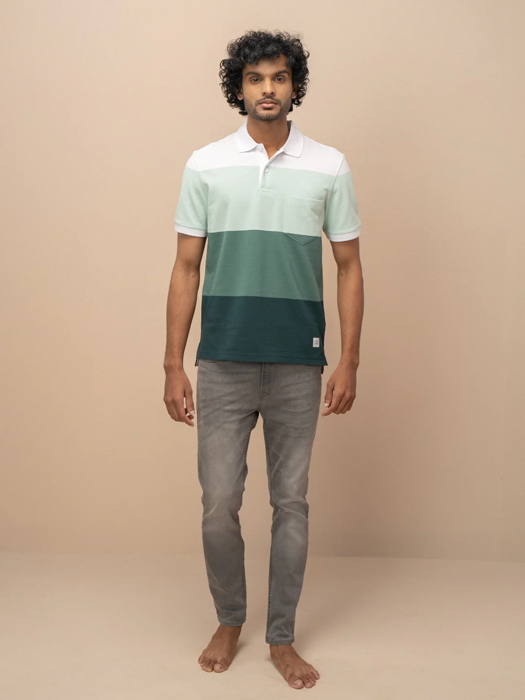 Stripper Cotton Rich Polo Icy Morn - Image 6