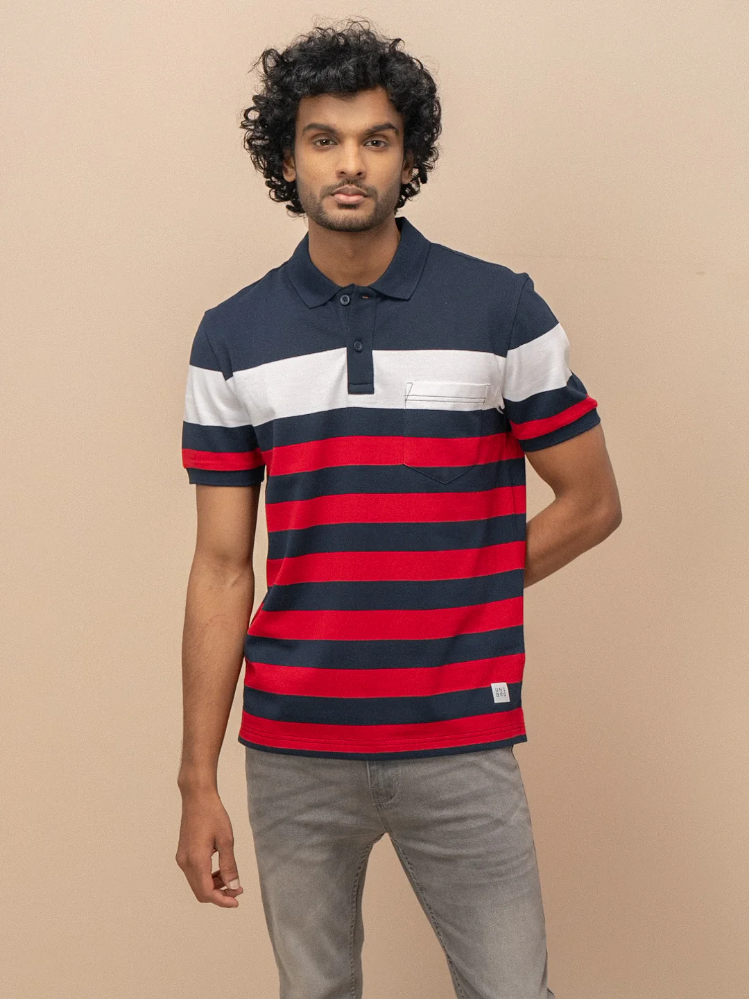Stripper Cotton Rich Polo Jester Red