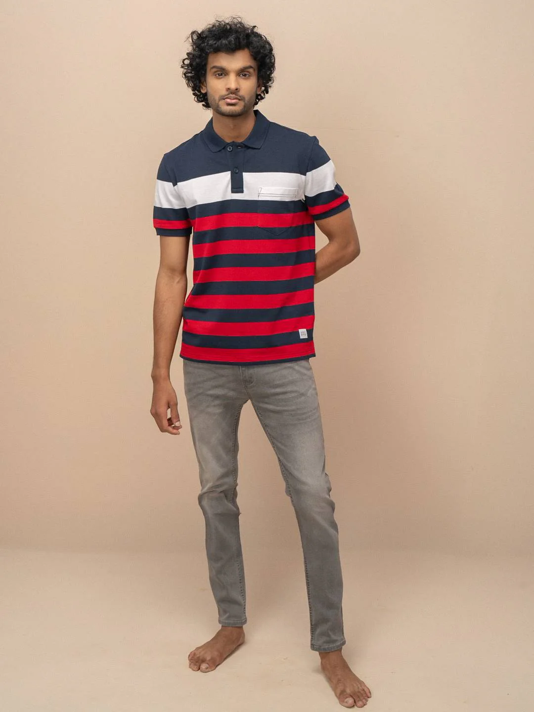 Stripper Cotton Rich Polo Jester Red - Image 3