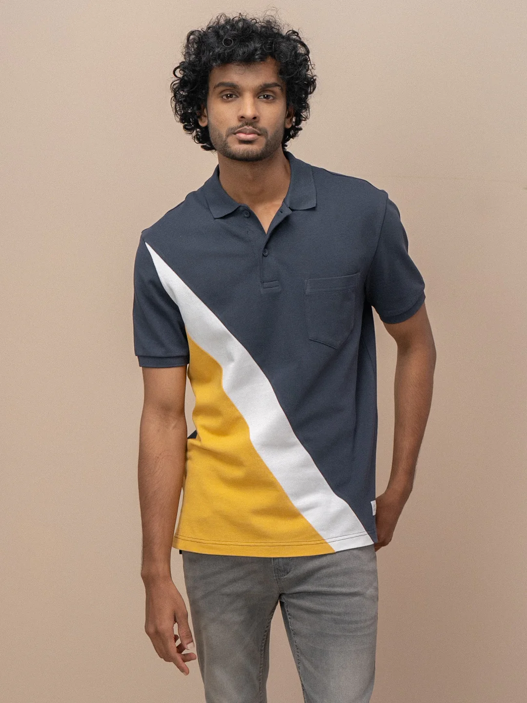 Stripper Cotton Rich Polo Parisian Night