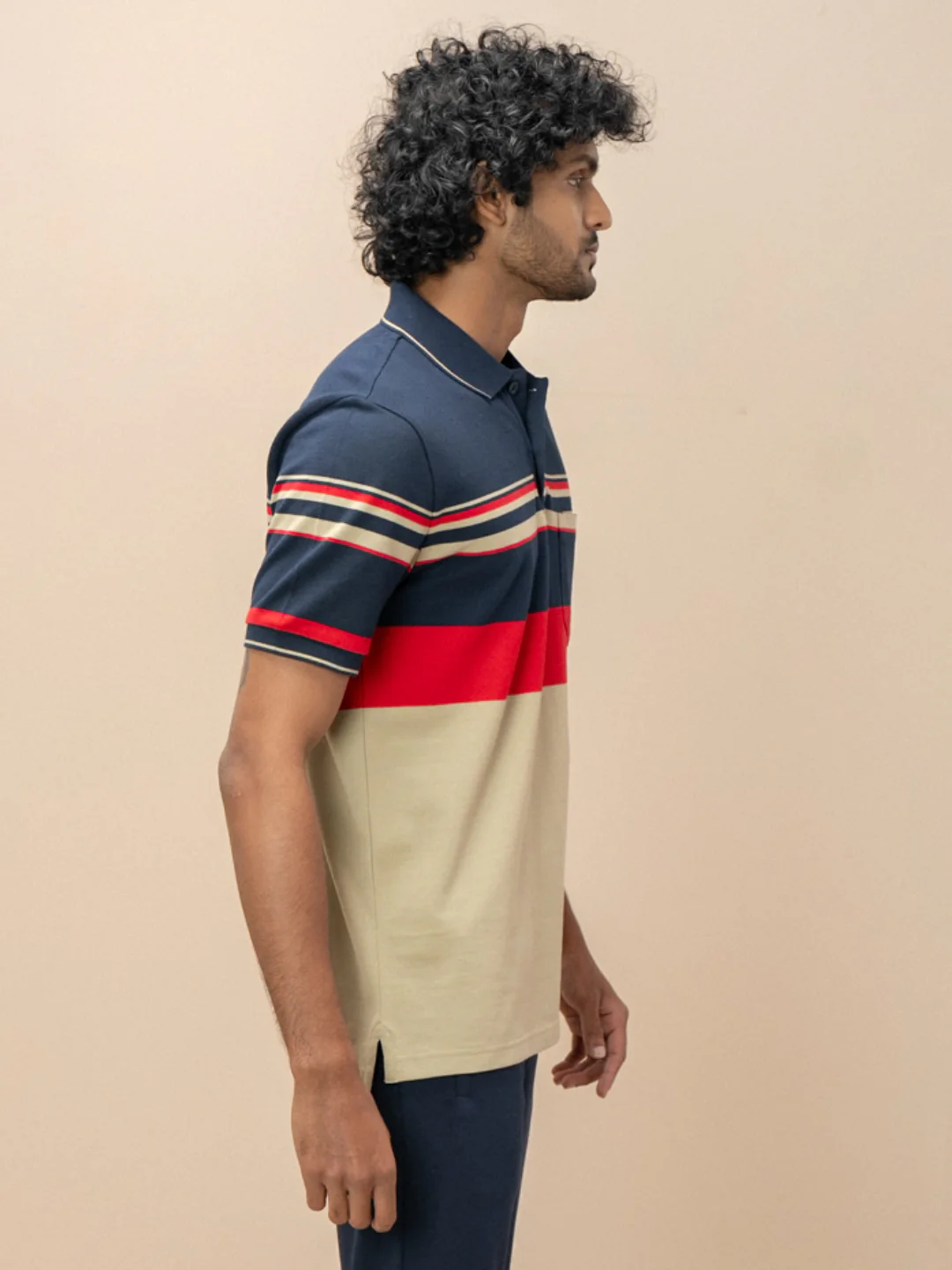 Stripper Cotton Rich Polo Salsa - Image 3