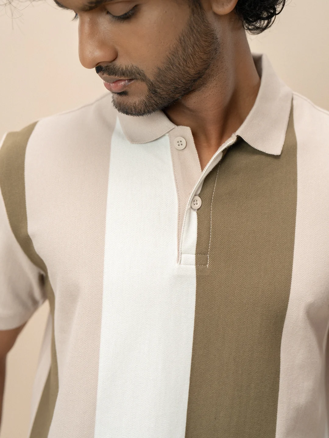 Stripper Cotton Rich Polo Stone Gray - Image 2