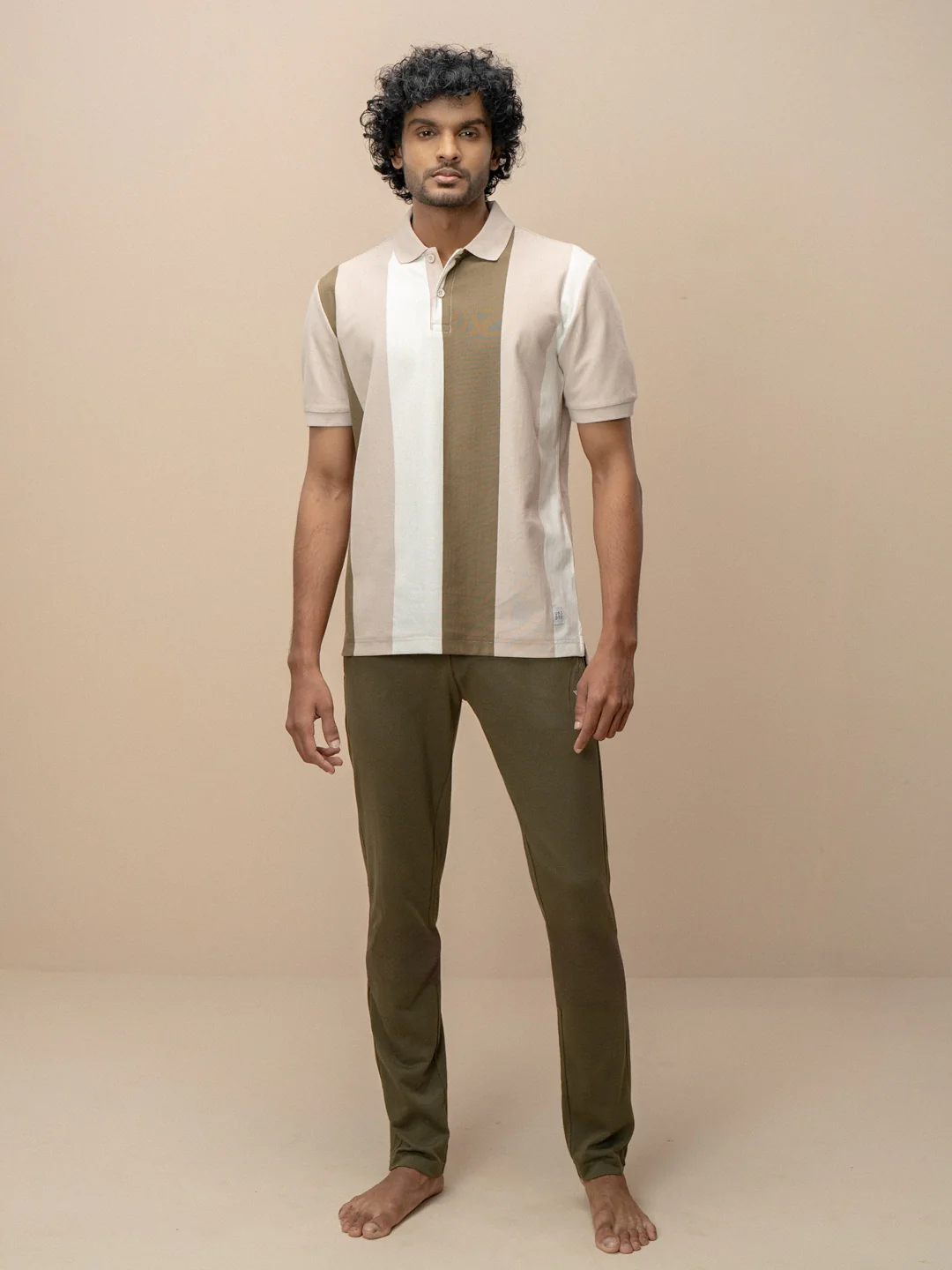 Stripper Cotton Rich Polo Stone Gray - Image 5