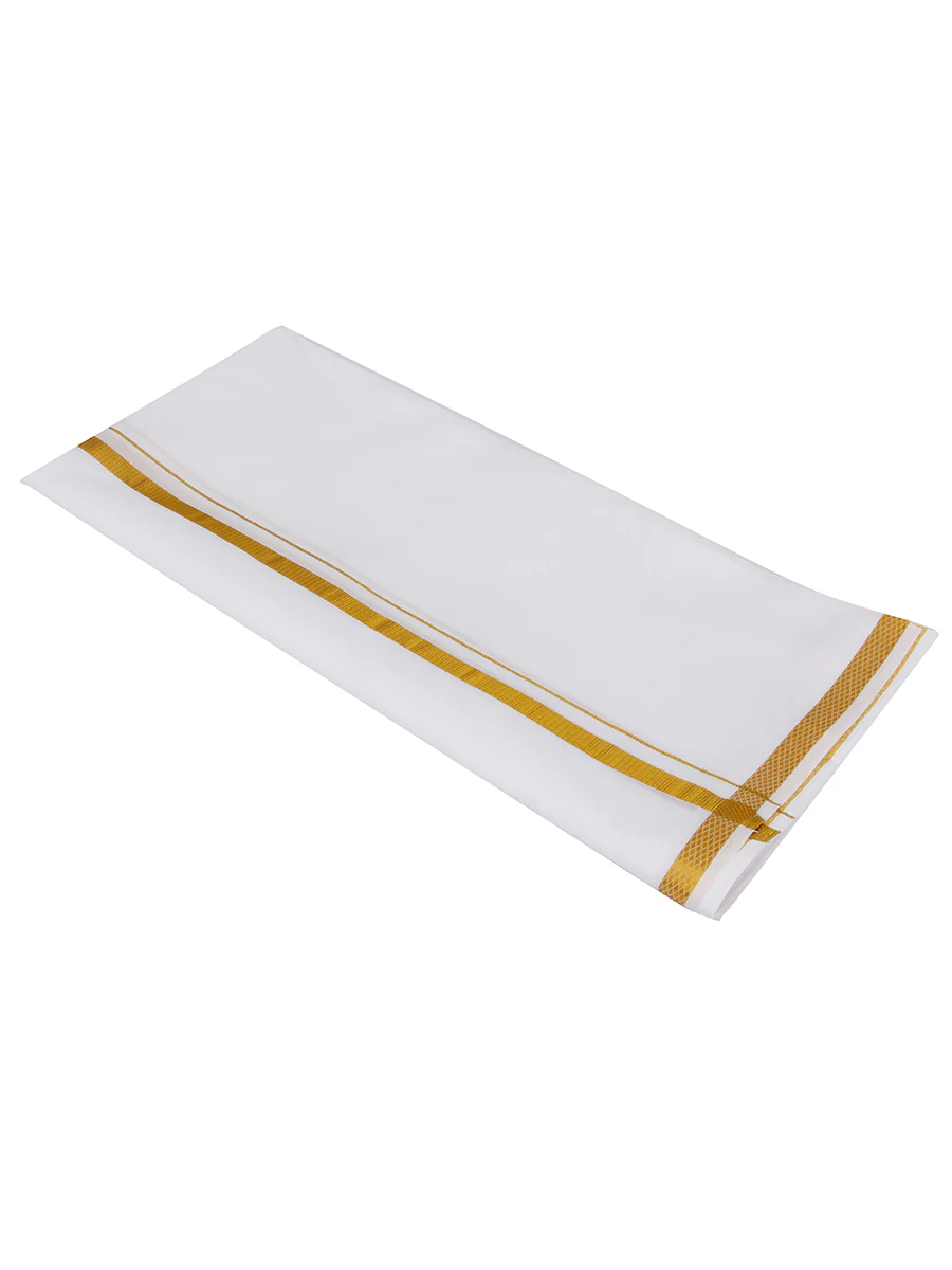 Tejas White 1/2" Border Towel (Pack of 2) - Image 5