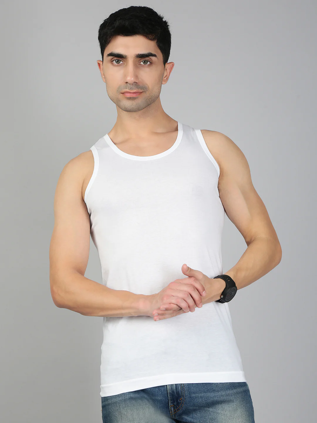 TENCEL™ Modal Fiber White vest RN