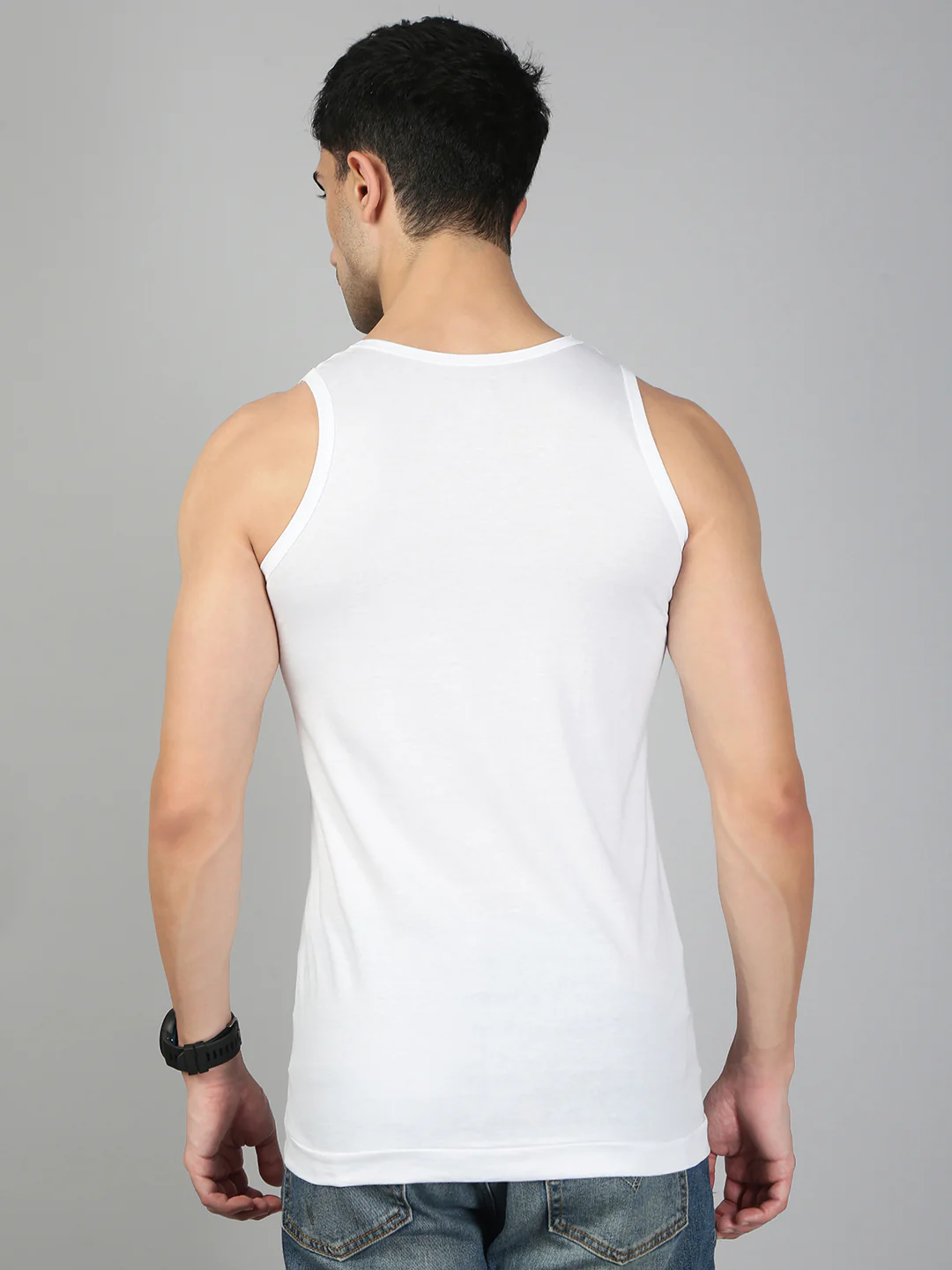 TENCEL™ Modal Fiber White vest RN - Image 4