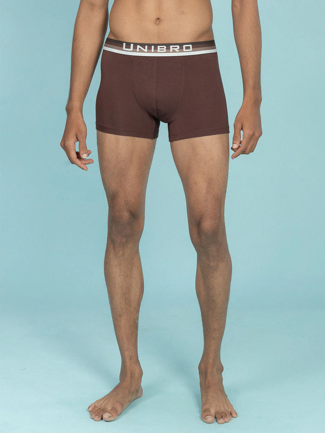 TENCEL™ Modal Micro Elastane Stretch Trunk Coffee Brown - Image 5
