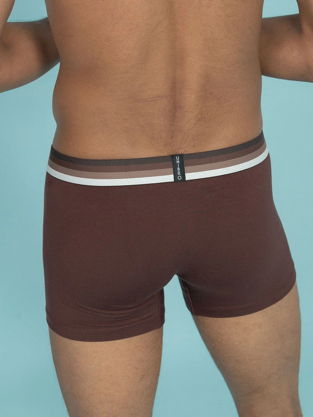 TENCEL™ Modal Micro Elastane Stretch Trunk Coffee Brown - Image 7