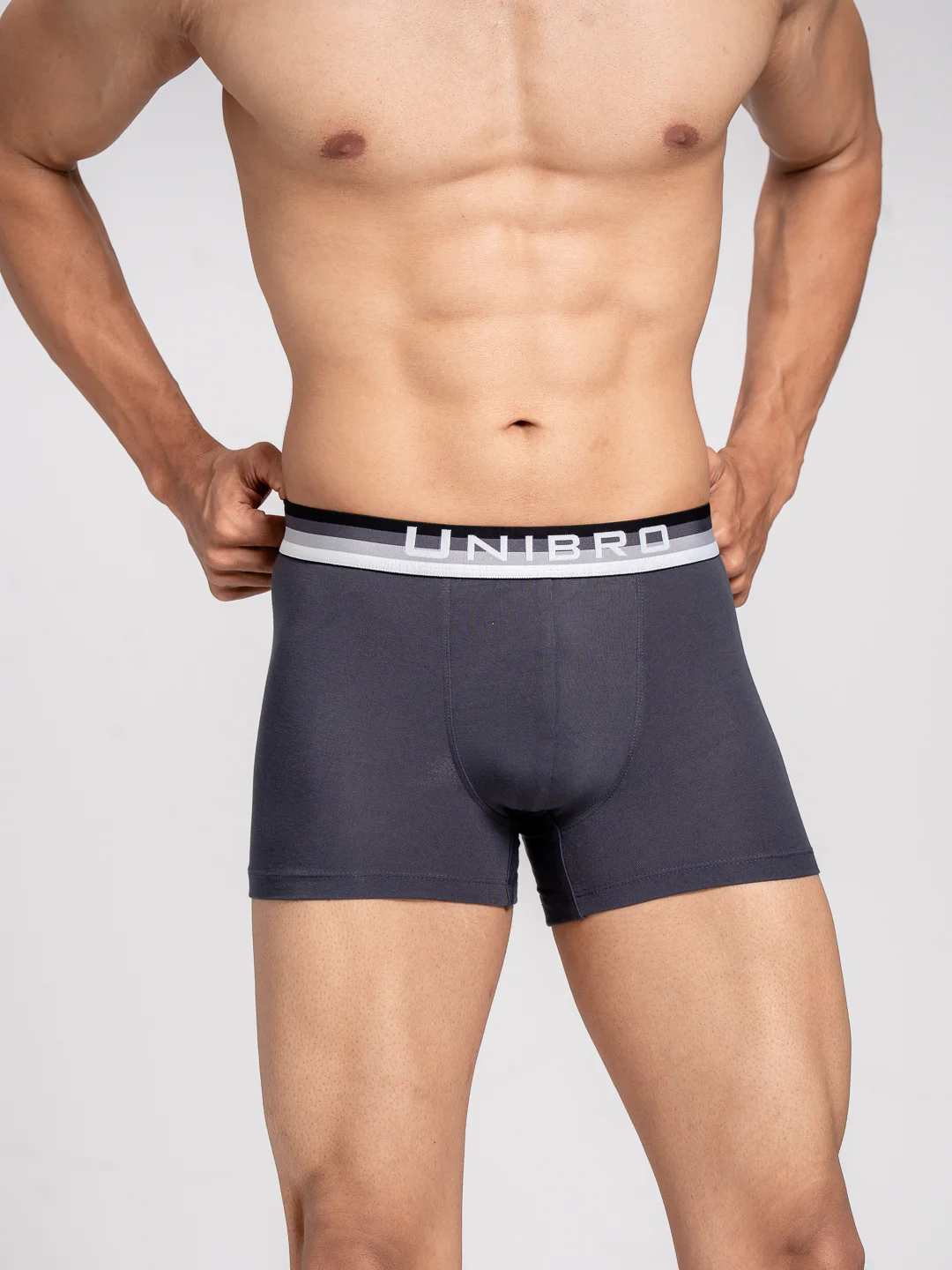 TENCEL™ Modal Micro Elastane Stretch Trunk Graphite Grey