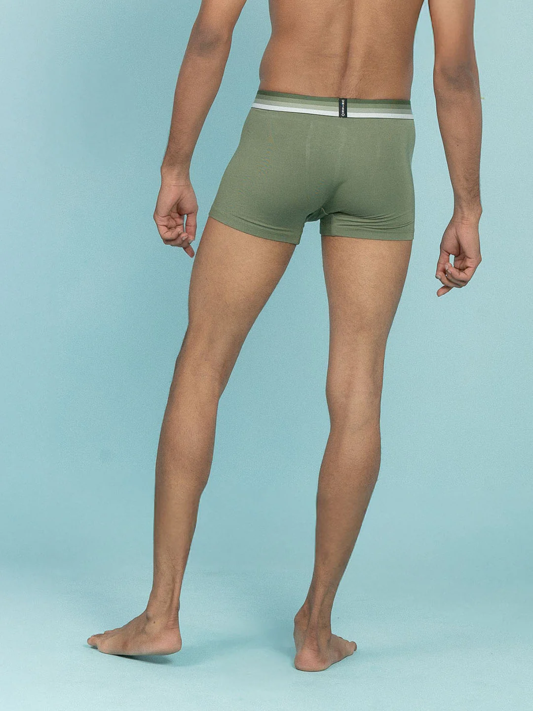 TENCEL™ Modal Micro Elastane Stretch Trunk Green - Image 5