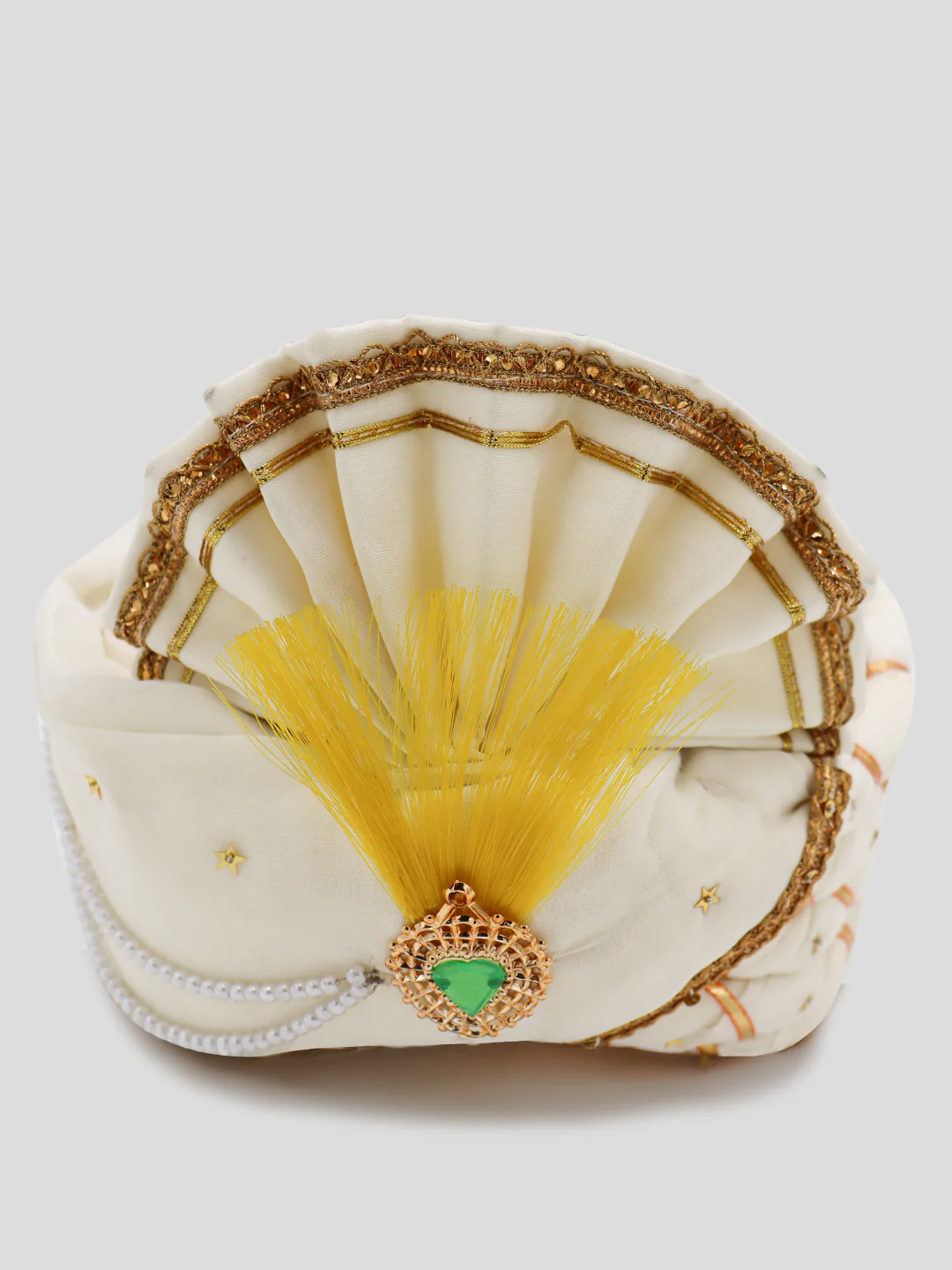 Traditional Silky Style Wedding Turban - 76