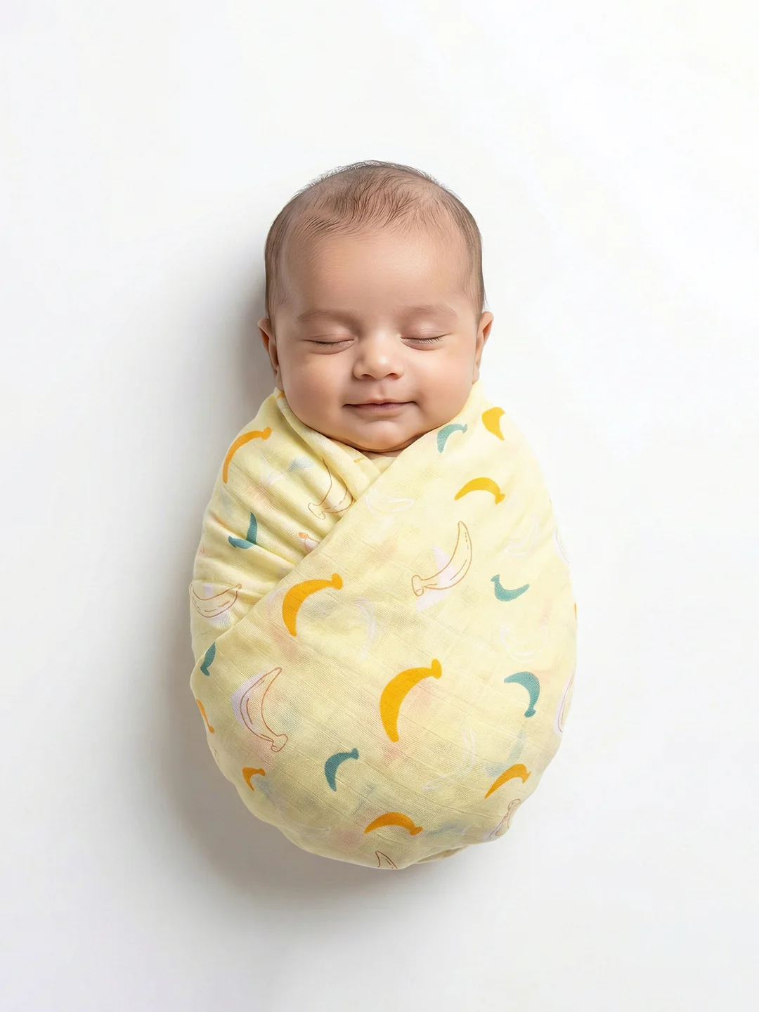 Ultra Soft Newborn Baby Wrapping Cloth (Pack of 3)  Lightweight & Breathable Cotton  | 1m x 1m - Image 10