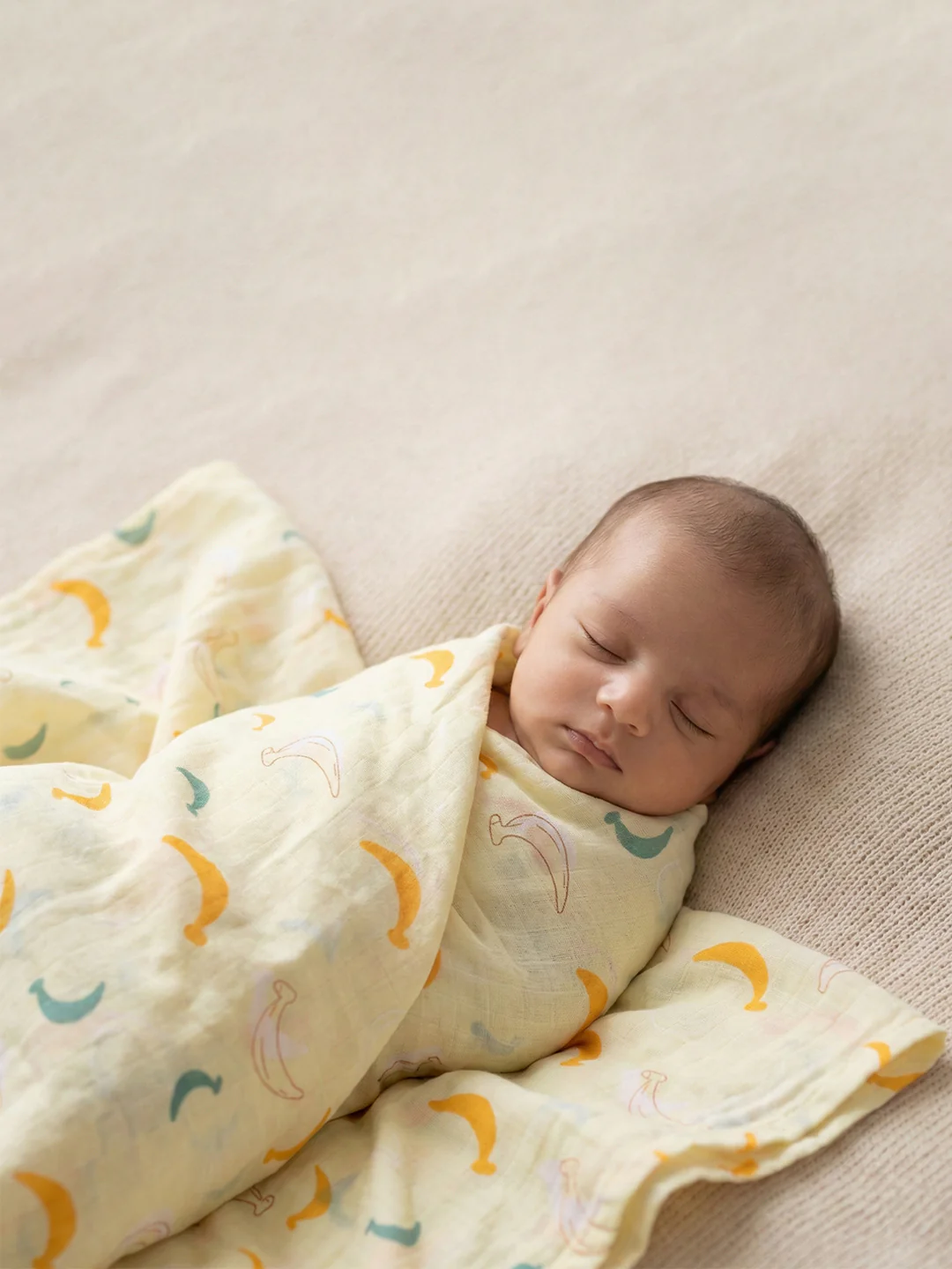 Ultra Soft Newborn Baby Wrapping Cloth (Pack of 3)  Lightweight & Breathable Cotton  | 1m x 1m - Image 2