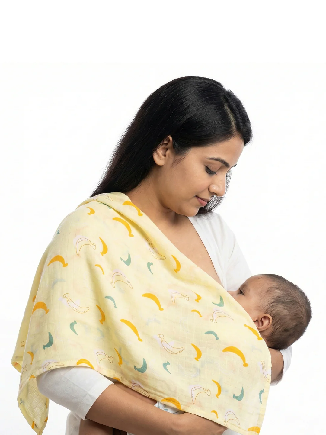Ultra Soft Newborn Baby Wrapping Cloth (Pack of 3)  Lightweight & Breathable Cotton  | 1m x 1m - Image 5