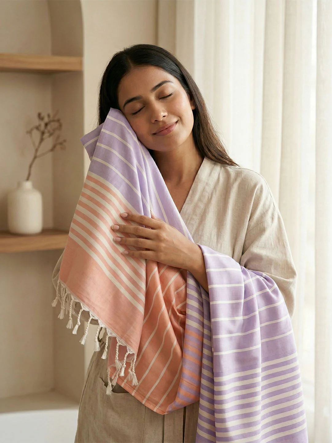 Premium Bamboo Bath Towel – Hypoallergenic with Towel Bag | UPF 50+ UV-Treated Fabric, 98% Protection - Image 10