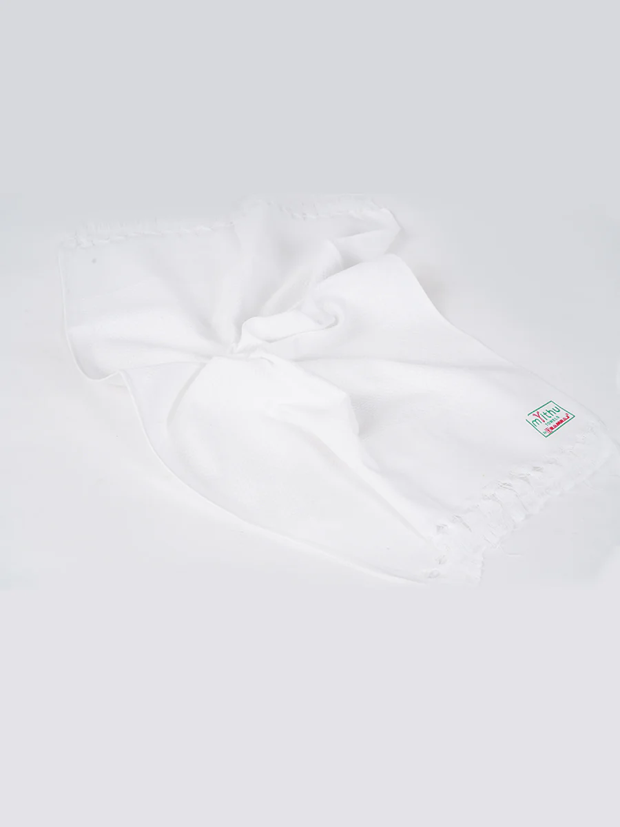 White Cotton Sweety Cool Bath Towel (Pack of 2) - Image 4
