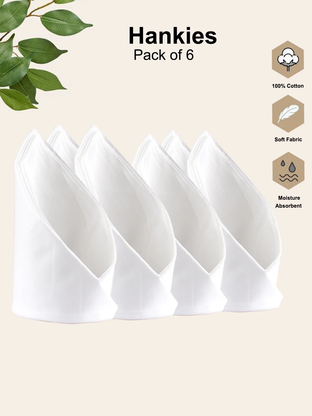 White Hanky Cool Grace (6 in 1) - Image 2