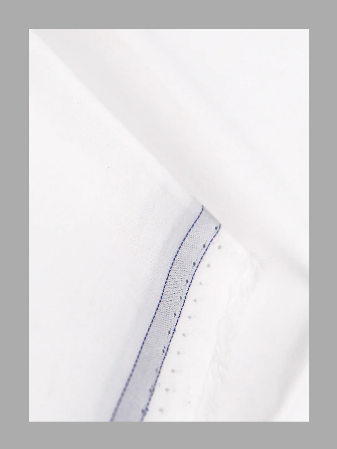 White Starch Cotton Shirt Fabric Fabric Dheera