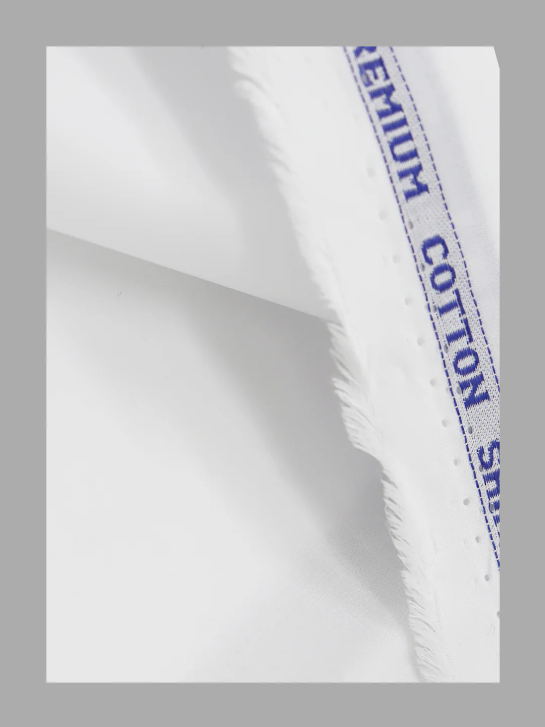 White Starch Cotton Shirt Fabric Fabric Dheera - Image 2