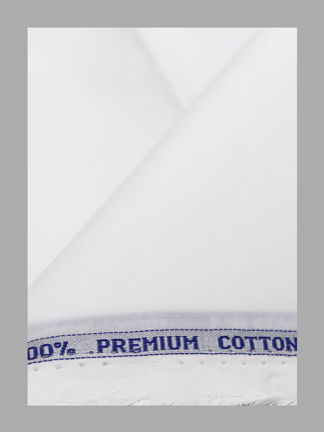 White Starch Cotton Shirt Fabric Fabric Dheera - Image 4