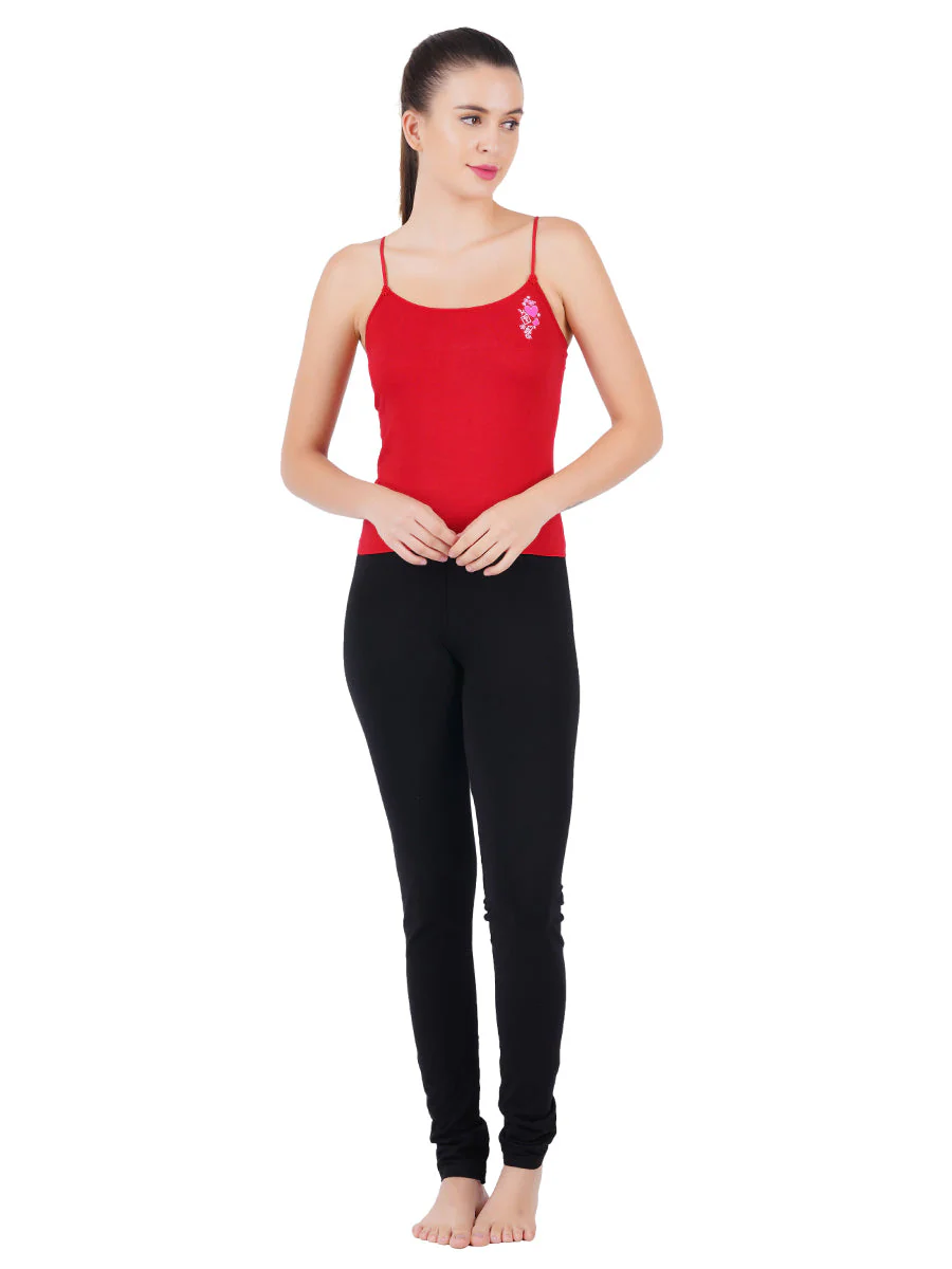 Women 100% Combed Cotton Assorted Colour Camisole Amoka (Pack of 2) - Image 9