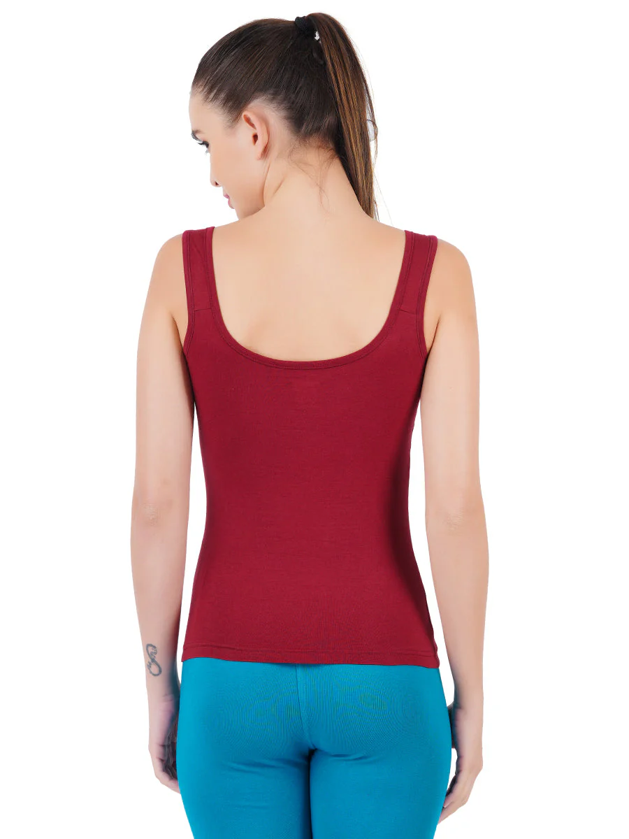 Women 100% Combed Cotton Assorted Colour Camisole Gracey (Pack of 2) - Image 2
