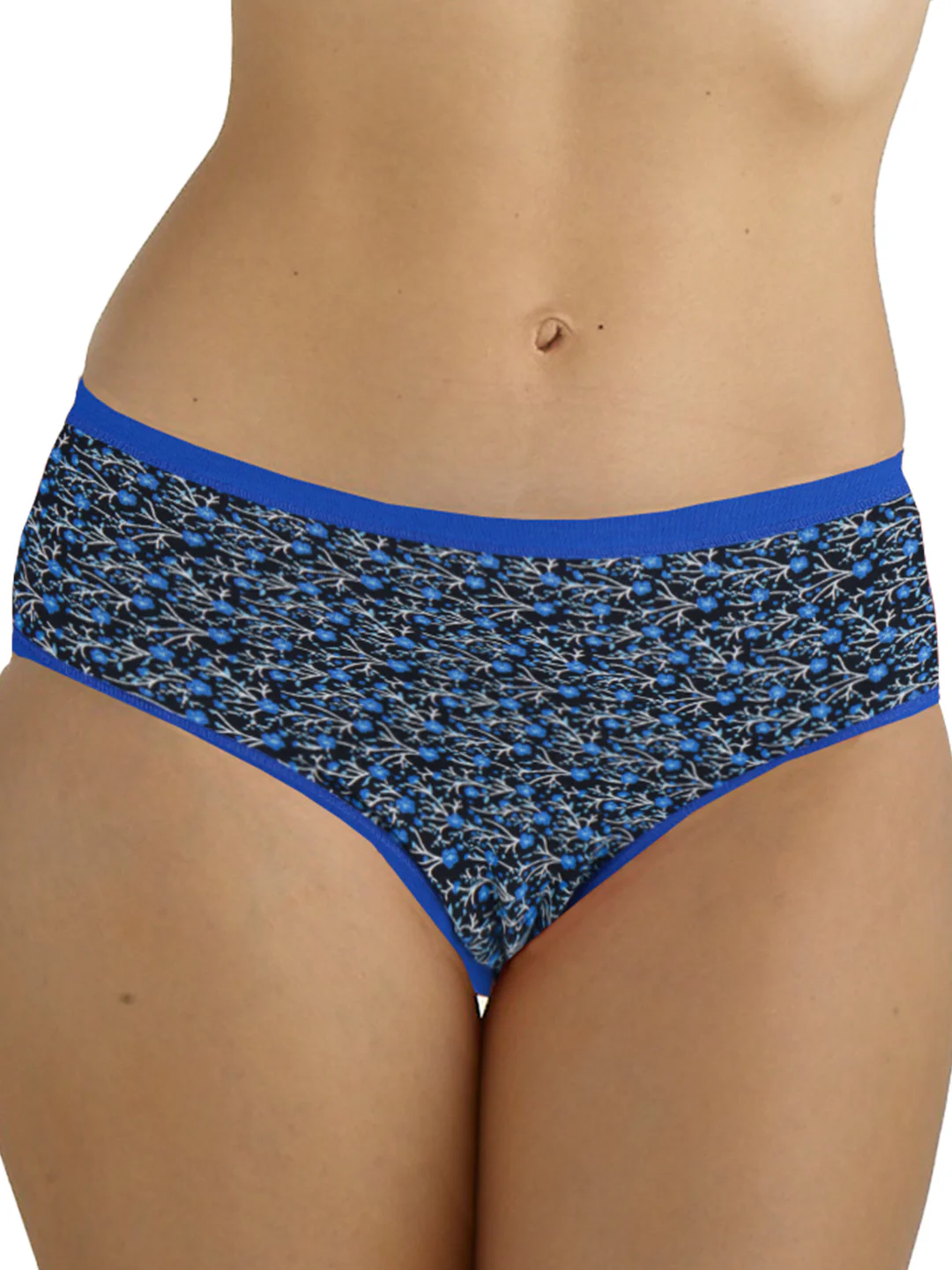 Women 100% Combed Cotton Assorted Plus Size Printed Panties Oviya (Pack of 3) - Image 8