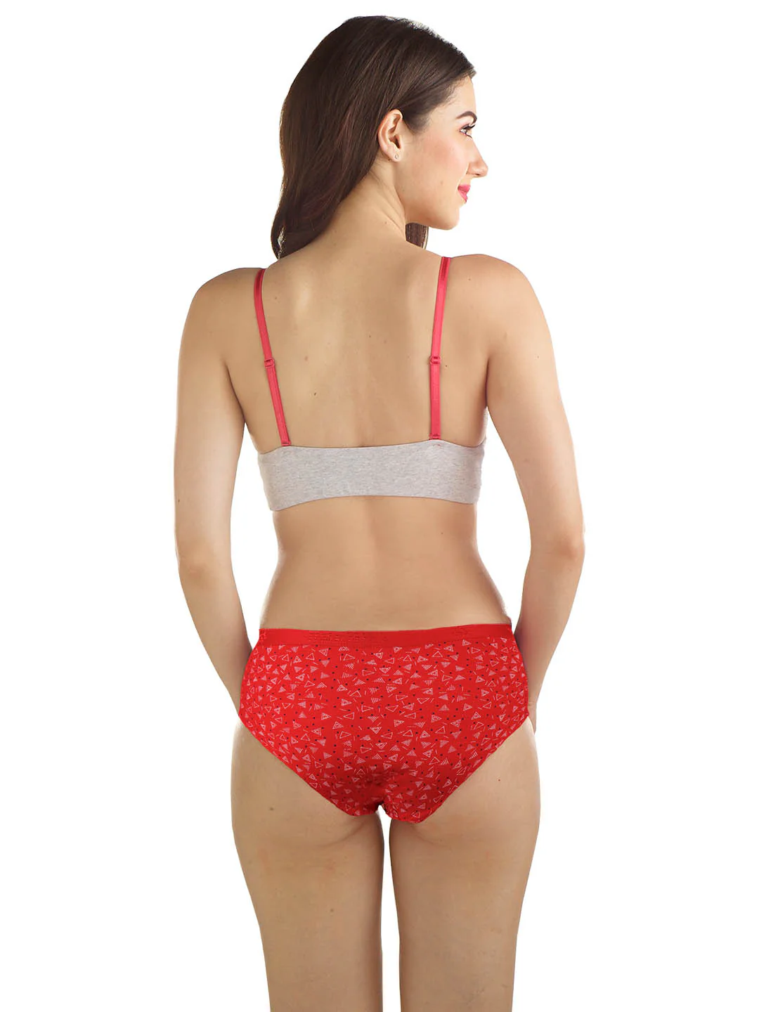 Women 100% Combed Cotton Assorted Printed Panties Zara (Pack of 4) - Image 9