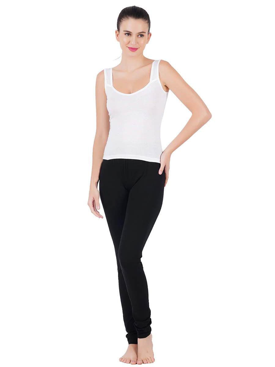 Women 100% Combed Cotton White Camisole Gracey (Pack of 2) - Image 4