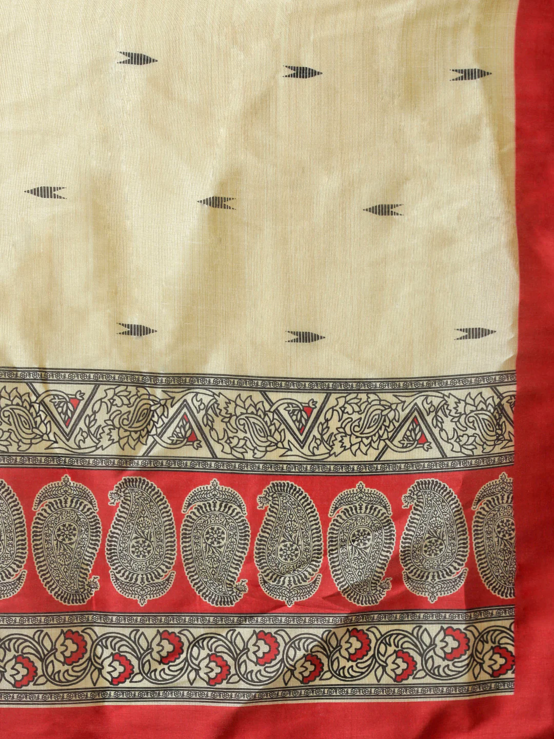 Women Black with Red Kurti Set EKS132 - Image 7
