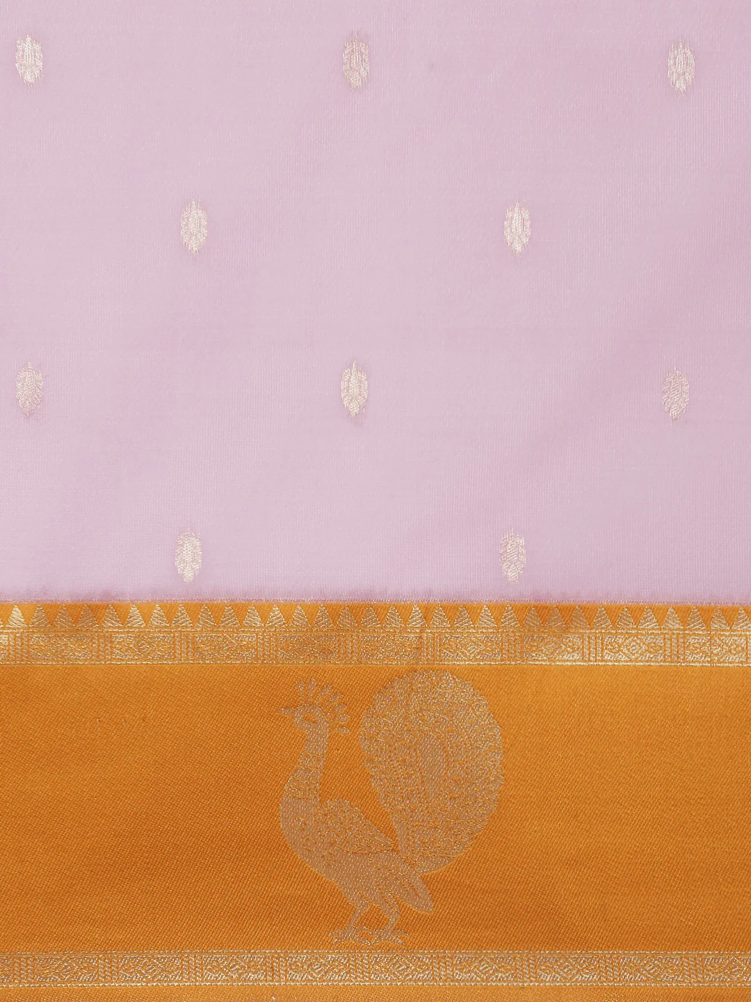 Women Light Pink Soft Silk Saree SS382 - Image 4