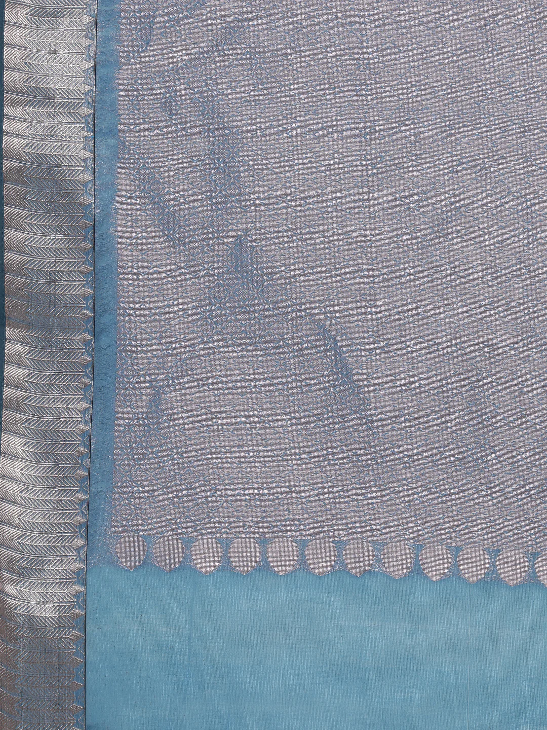 Women Semi Kora Cotton Dark Grape Wine SK128 - Image 5