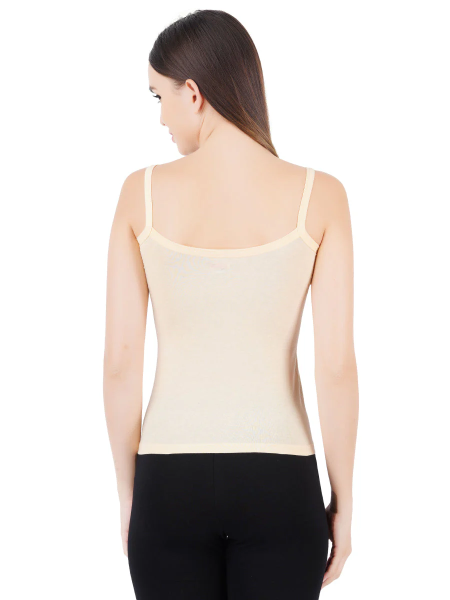 Women 100% Combed Cotton Skin Camisole Cheers (Pack of 2) - Image 2