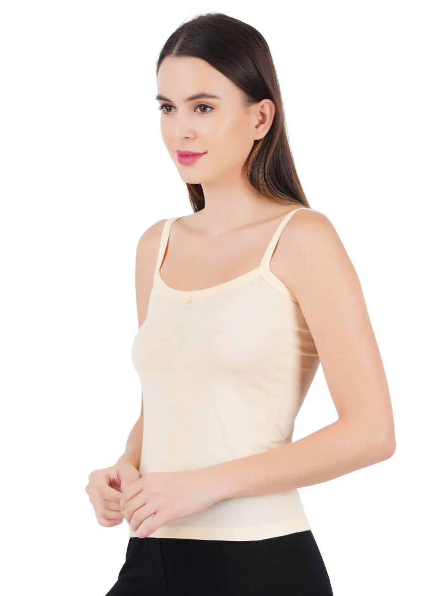 Women 100% Combed Cotton Skin Camisole Cheers (Pack of 2) - Image 3