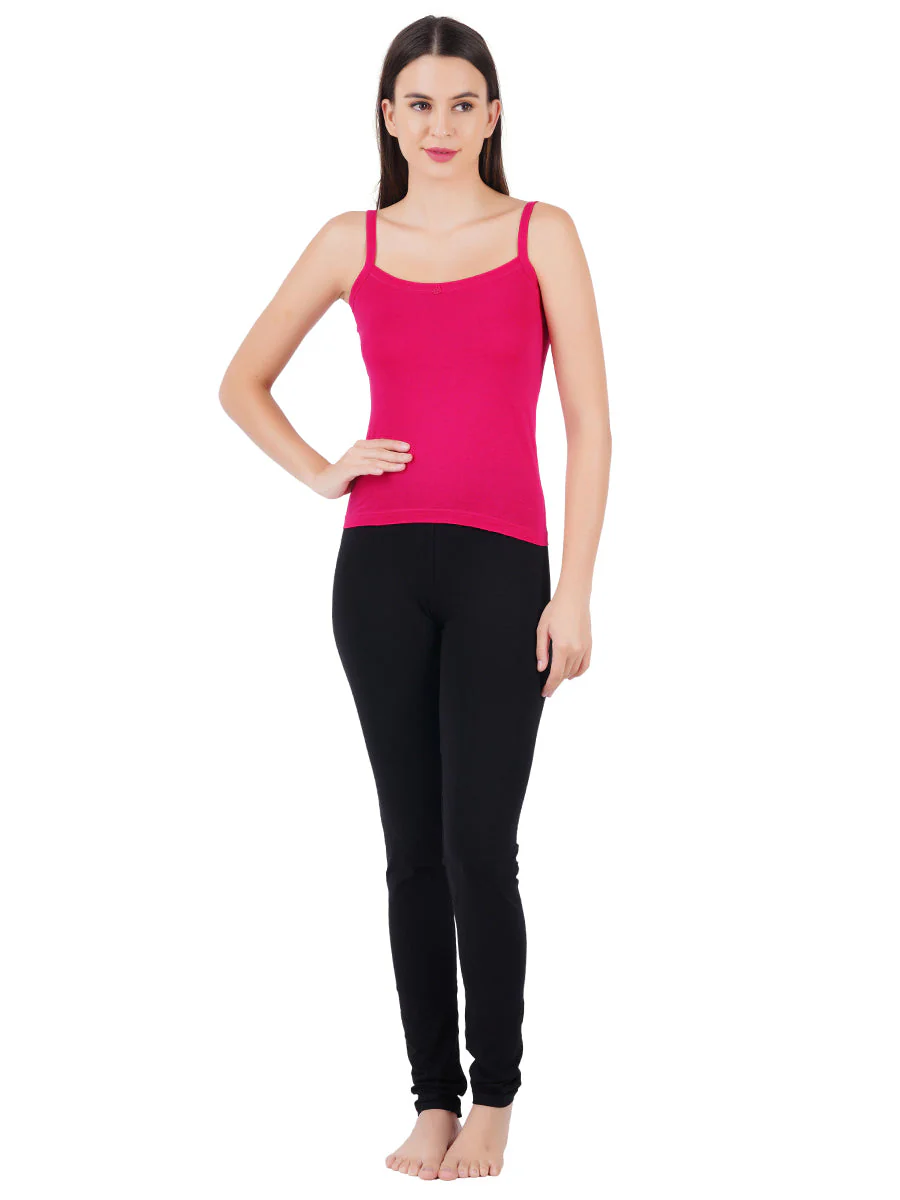Women 100% Combed Cotton Assorted Camisole Cheers (Pack of 2) - Image 8