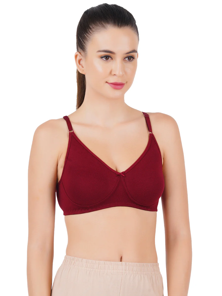 Women Cotton Double Layer Soft Adjustable Regular Brazier KB01 Pack of 2 - Image 3
